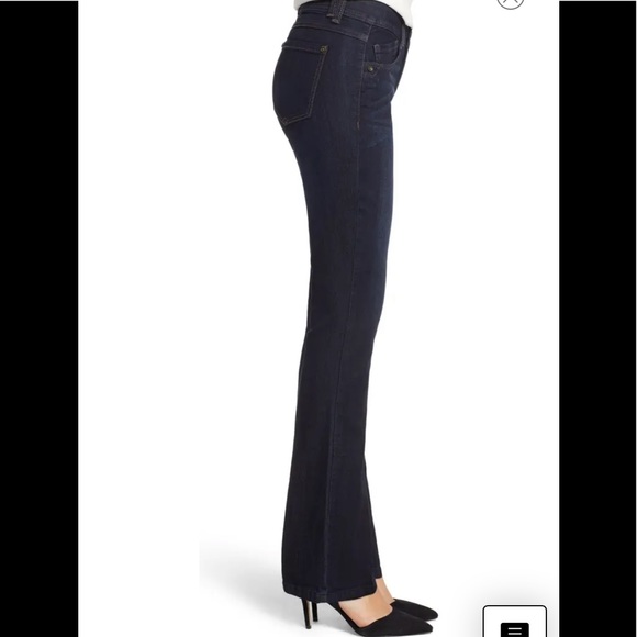 NWT WIT & WISDOM Ab-Solution High Rise Itty Bitty Bootcut Jeans Size 2P - Picture 3 of 17